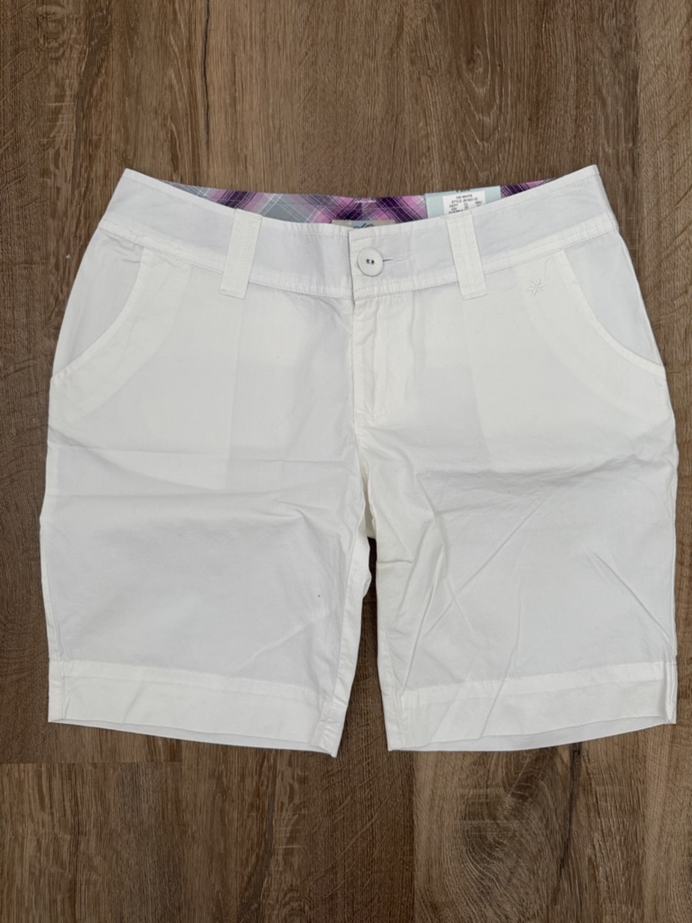SO Classic White Women's Shorts - Lightweight Summer